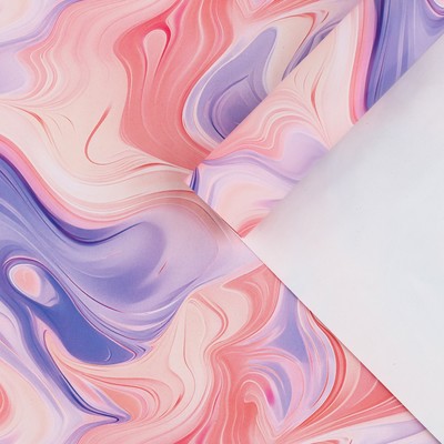Бумага упаковочная глянцевая «Абстракция», 50 х 70 см