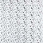 Бумага упаковочная глянцевая «Чёрно-белый хлопок», 70 х 100 см - Фото 2