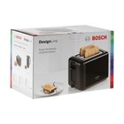 Тостер Bosch TAT3P423, 970 Вт, 5 режимов прожарки, 2 тоста, чёрный - Фото 8