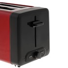 Тостер Bosch TAT4P424, 970 Вт, 6 режимов прожарки, 2 тоста, красно-чёрный - Фото 2