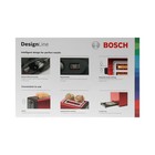 Тостер Bosch TAT4P424, 970 Вт, 6 режимов прожарки, 2 тоста, красно-чёрный - фото 9076327