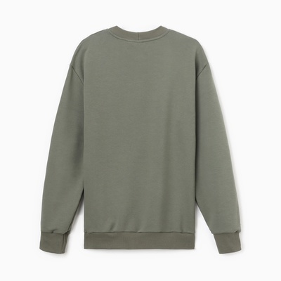 Джемпер мужской MINAKU: Basic line MAN, размер 48, хаки