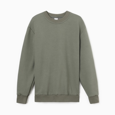 Джемпер мужской MINAKU: Basic line MAN, размер 48, хаки