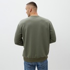 Джемпер мужской MINAKU: Basic line MAN, размер 54, хаки - Фото 4