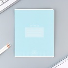 Тетрадь в клетку, 12 листов, А5, на скрепке, блок №2 «Цветная обложка» МИКС - Фото 9