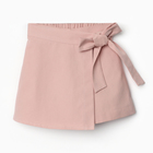 Юбка-шорты для девочки MINAKU, цвет пыльно-розовый, рост 122 см - Фото 5