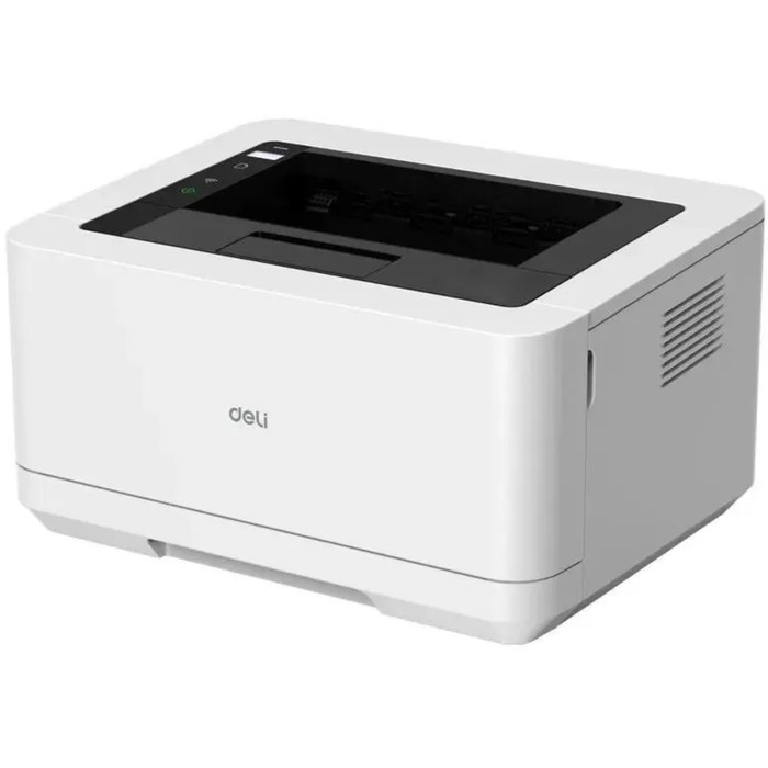 Принтер лазерный ч/б Deli P2000, 1200x1200 dpi, 25 стр/мин, А4, белый - фото 51532024