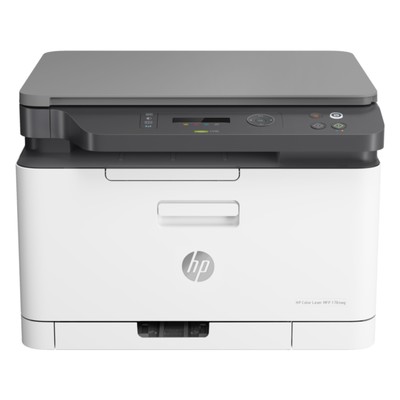 МФУ, лаз цветная печать HP Color 178nw, 600x600 dpi, 4/18 стр/мин(цв/чб),  А4, Wi-Fi, белый