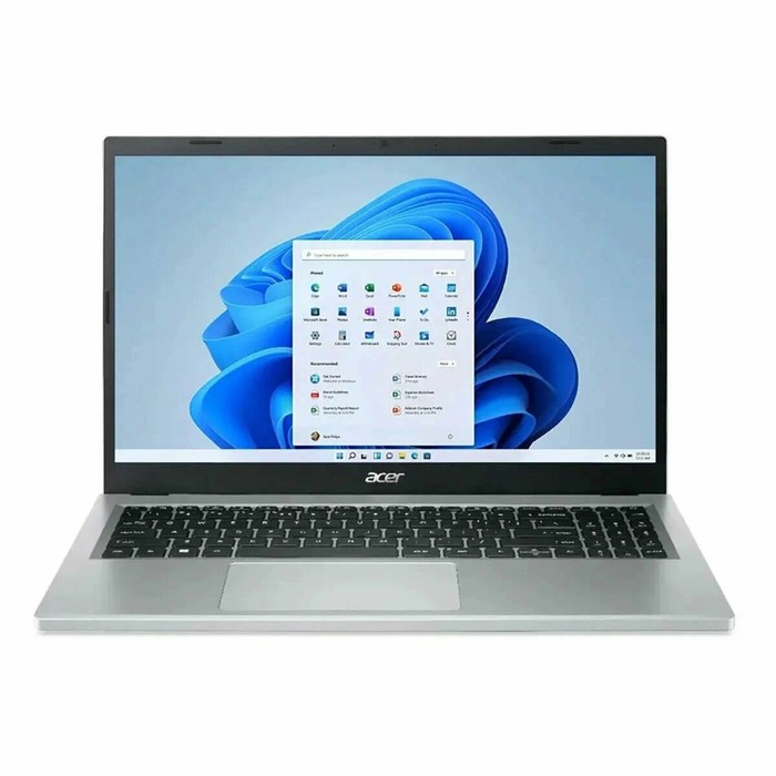 Ноутбук Acer Extensa 15 EX215-33-31WP,15.6", i3 N305, 8Гб, SSD 256Гб, UHD, noOS, серебр. - Фото 1