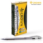 Ручка гелевая стираемая Crown "Erasable Jel", узел 0.5 мм, чернила черные - фото 301203396