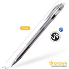 Ручка гелевая стираемая Crown "Erasable Jel", узел 0.5 мм, чернила черные - Фото 3