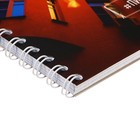 Тетрадь 48 листов в клетку на гребне "Тайные дворы Петербурга", мелованный картон, SoftTouch, блок офсет, 4В МИКС - фото 23740251