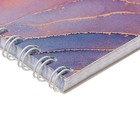 Тетрадь 48 листов в клетку на гребне, Liquid, обложка мелованный картон, УФ-лак, блок офсет, 4В МИКС (комплект 2 шт) - фото 24295870