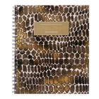 Тетрадь 96 листов в клетку на гребне Animal Print, обложка мелованный картон, ламинация SoftTouch, блок офсет, 4В МИКС - Фото 7