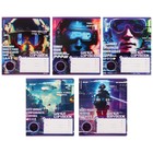 Тетрадь 18 листов в линейку ErichKrause "Cyber Game", обложка мелованный картон, МИКС - фото 321089496