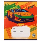 Тетрадь 24 листов в линейку ErichKrause "Graphic Car", обложка мелованный картон, МИКС - фото 23747381