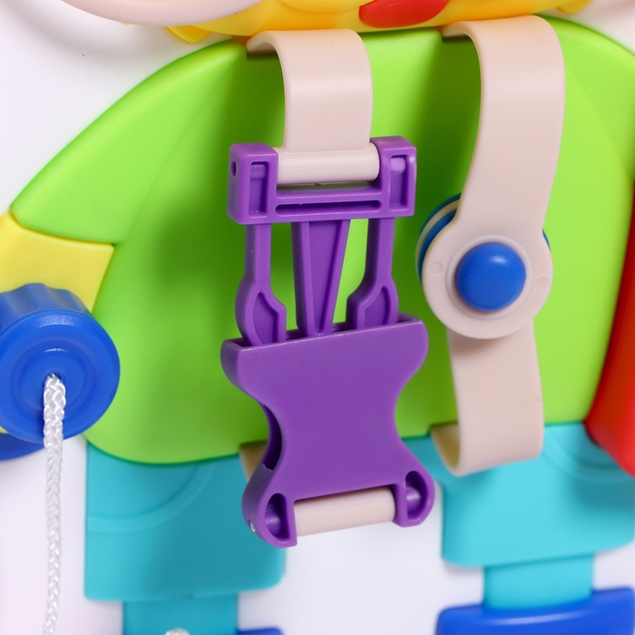 Развивающая игрушка детская «Бизиборд. Мишкин домик»
