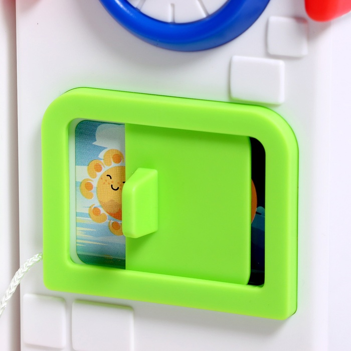 Развивающая игрушка детская «Бизиборд. Мишкин домик»