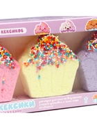 Набор бомбочек для ванн Happyki братцы кексики, 270 г - Фото 6