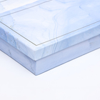 Подарочная коробка прямоугольная "Яшма", 23,5 х 13,5 х 4,5 см - фото 23728157