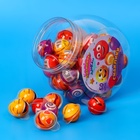 Жевательная резинка с кислой начинкой «Дуй пузырь! ШАРИКИ СМАЙЛИКИ», 10 г - Фото 2