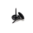 Гвозди ТУНДРА, декоративные, обивочные, фактурные, 11×16 мм, черный, 100 шт. - Фото 9