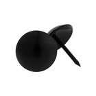 Гвозди ТУНДРА, декоративные, обивочные, 19×22 мм, черный, 200 шт. - Фото 3