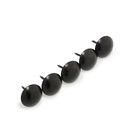 Гвозди ТУНДРА, декоративные, обивочные, 19×22 мм, черный, 200 шт. 9938789