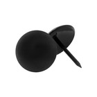 Гвозди ТУНДРА, декоративные, обивочные, 19×22 мм, черный, фасовка 50 шт. - Фото 2