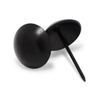 Гвозди ТУНДРА, декоративные, обивочные, 25×39 мм, черный, 100 шт. - Фото 4