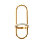 Бра "Лиора" LED 20Вт 3000К золото 15х95 см - фото 23707400