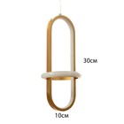 Бра "Лиора" LED 20Вт 3000К золото 15х95 см - фото 23707403