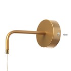 Бра "Лиора" LED 20Вт 3000К золото 15х95 см - фото 23707404