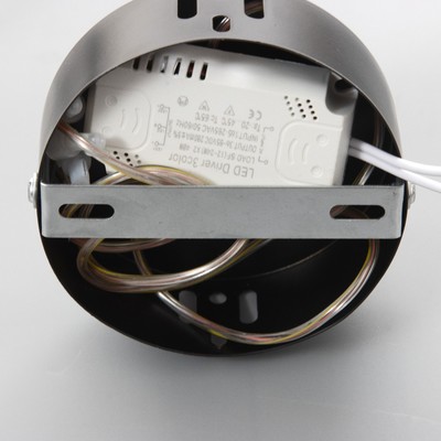 Бра «Лиора» LED 20 Вт 3000К черный 15×95 см