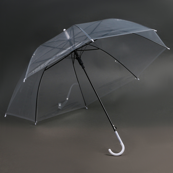 Зонт детский прозрачный с наклейками «Cмайлики», d=90см - фото 1906606362