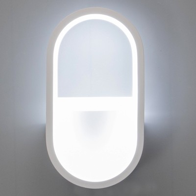 Бра «Олландо», LED, 16 Вт, 6000К, белое, 12×5×22 см