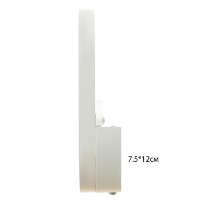 Бра «Олландо», LED, 16 Вт, 6000К, белое, 12×5×22 см