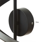 Бра "Спираль" LED 16Вт 6000К черный 12х40 см - фото 23707456