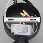 Бра "Спираль" LED 16Вт 6000К черный 12х40 см - фото 23707458