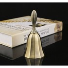 Колокольчик металлический,10×4 см, бронза - Фото 4