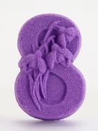 Бомбочка для ванны «8 Марта. Ландыши» с ароматом лаванды, фиолетовая - Фото 4