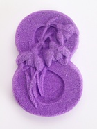 Бомбочка для ванны «8 Марта. Ландыши» с ароматом лаванды, фиолетовая - Фото 6