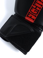 УЦЕНКА Перчатки боксёрские детские FIGHT EMPIRE, размер 8 oz, чёрно-красные - Фото 11