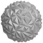 УЦЕНКА Массажный мяч ONLYTOP «Полусфера», d=16 см, серый - Фото 2