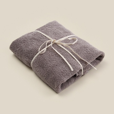Полотенце махровое SL HOME: Basic «Софт Мист», 90×150 см, хлопок 100%, серое