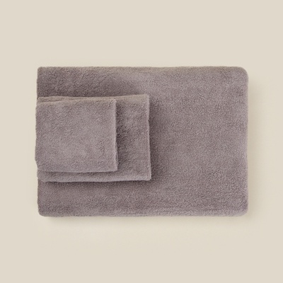 Полотенце махровое SL HOME: Basic «Софт Мист», 90×150 см, хлопок 100%, серое