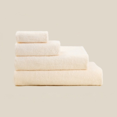 Полотенце махровое SL HOME: Basic «Айвори», 100×180 см, хлопок 100%, бежевое
