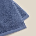 Полотенце махровое SL HOME: Basic «Ривьера», 100×180 см, хлопок 100%, синее - Фото 7