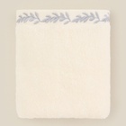 Полотенце махровое SL HOME: Floral «Айвори» 50×90 см, хлопок 100%, бежевое - Фото 7