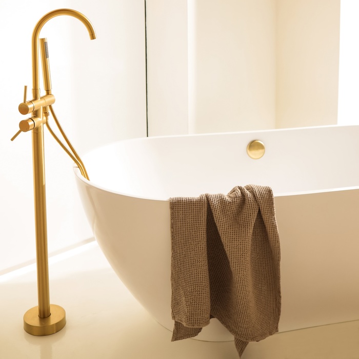 Полотенце вафельное SL HOME: Basic "Саббиа" 50х90 см, 100% хлопок, 340 г/м2 - Фото 1